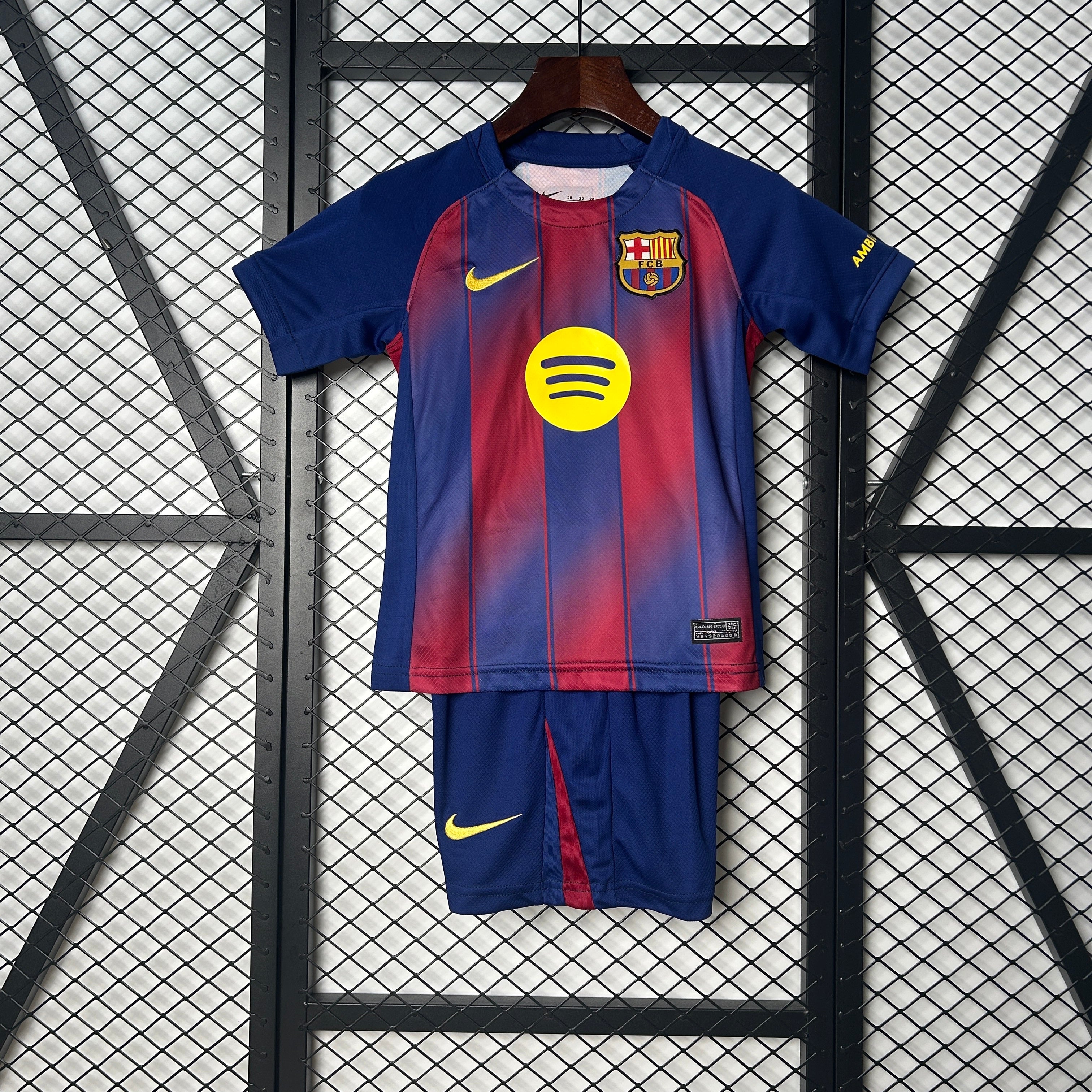 Barcelona home 25/26 tenue kids