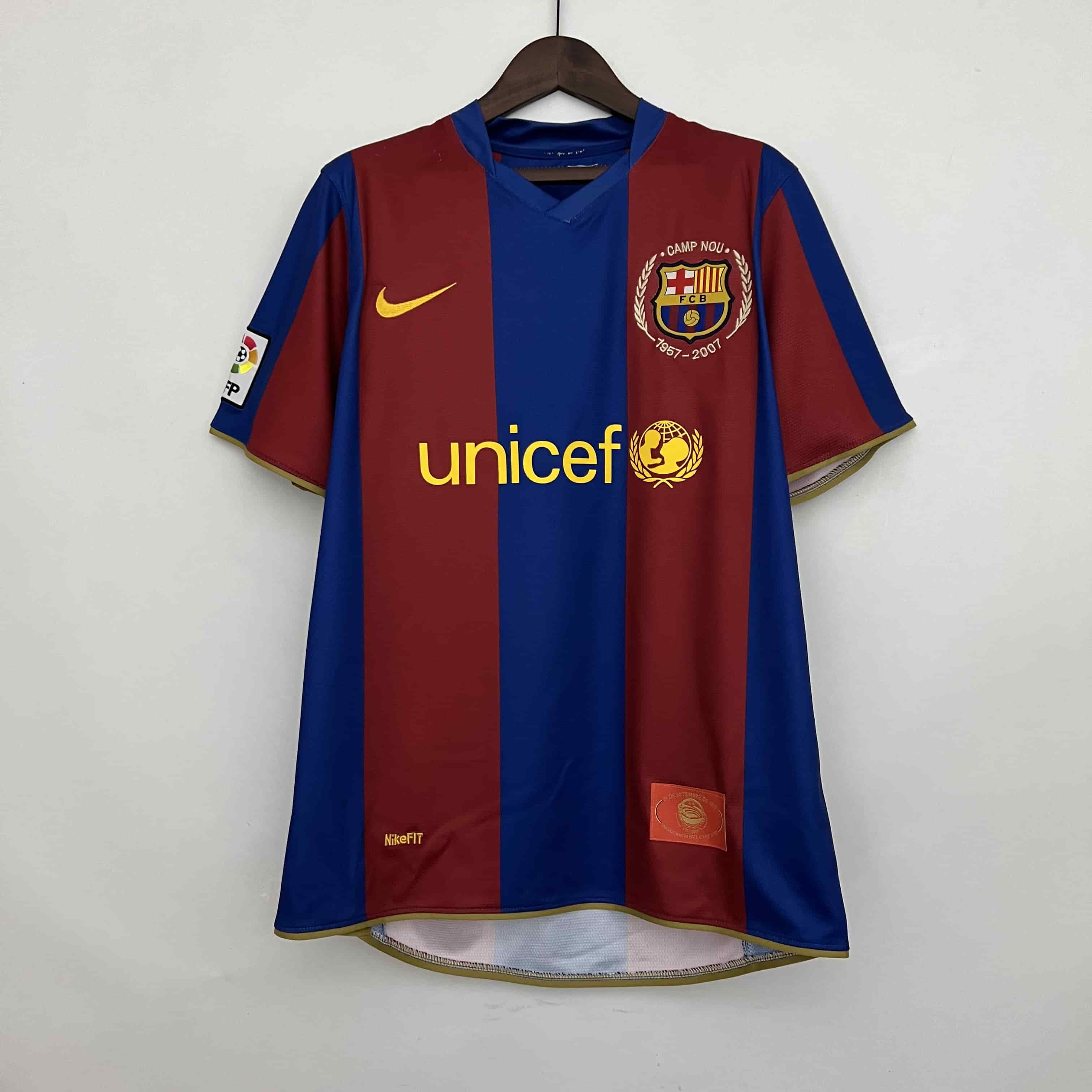 Barcelona 07/08 home jersey