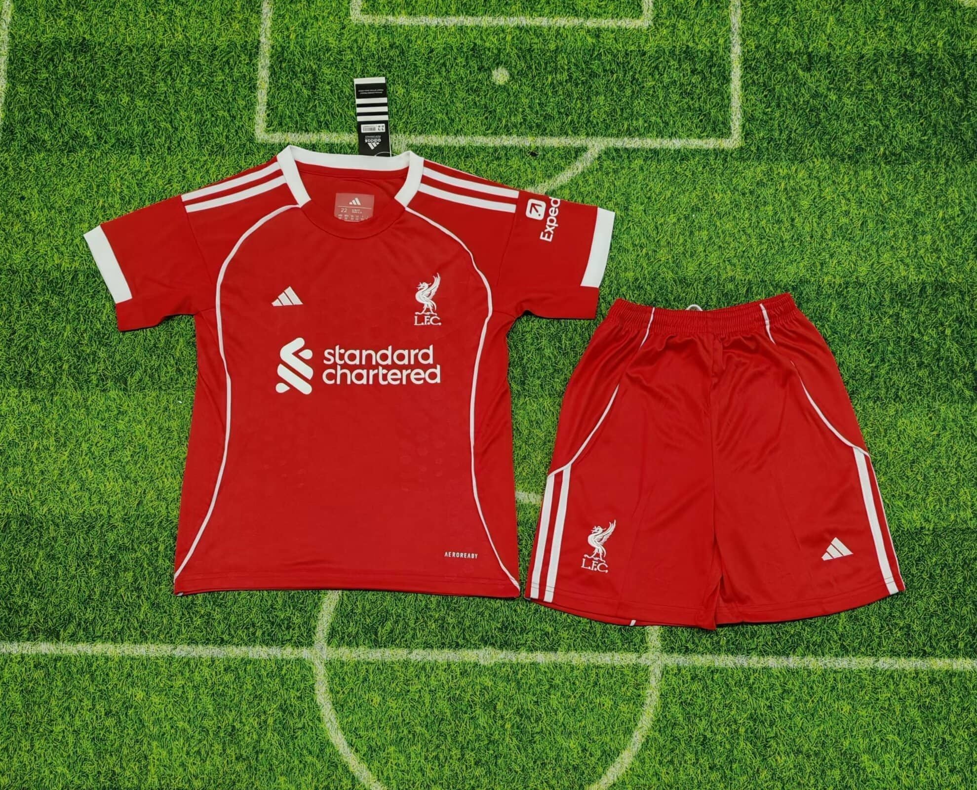 Liverpool home tenue kids 25/26