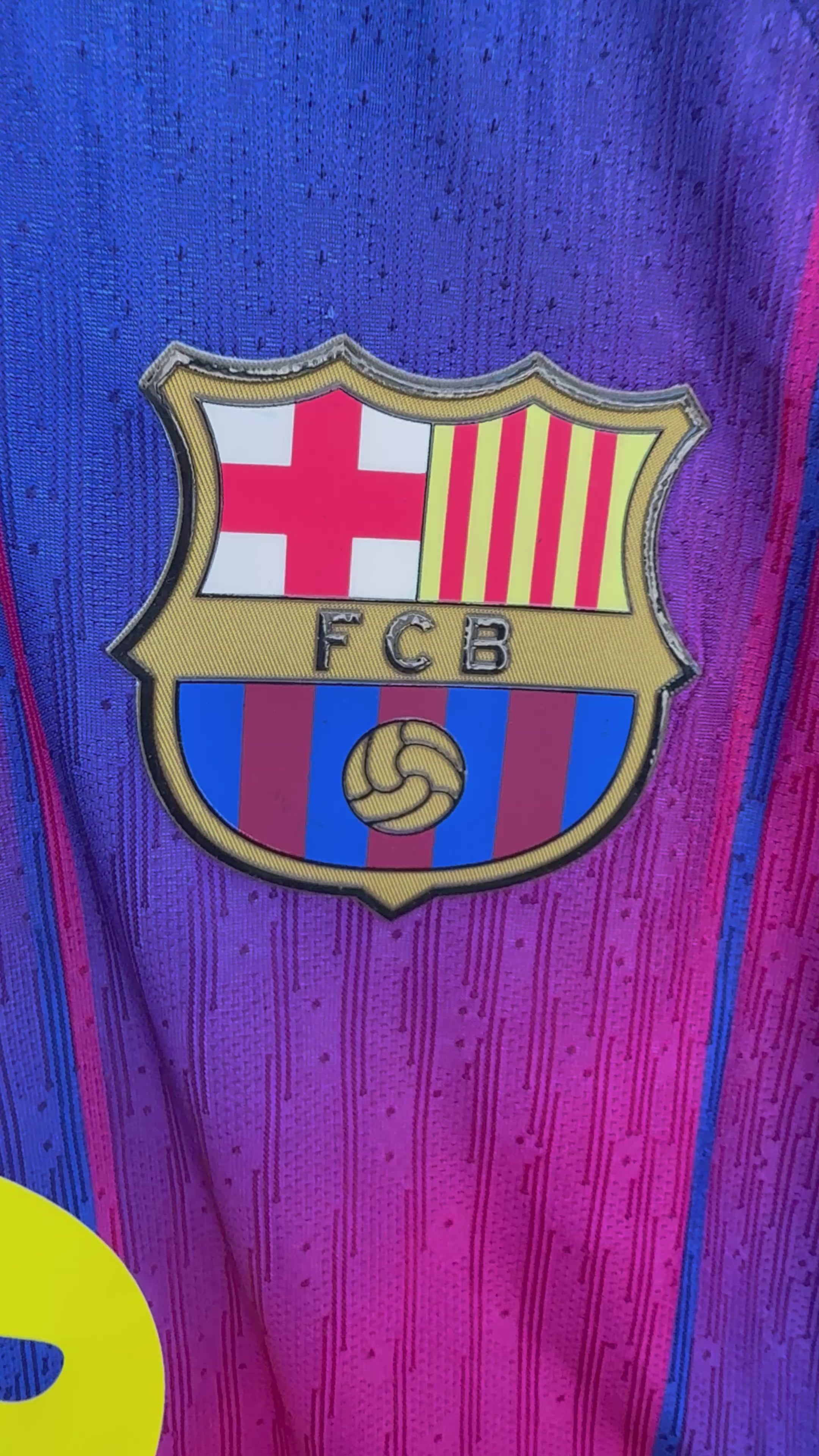 Barcelona home 25/26 player version