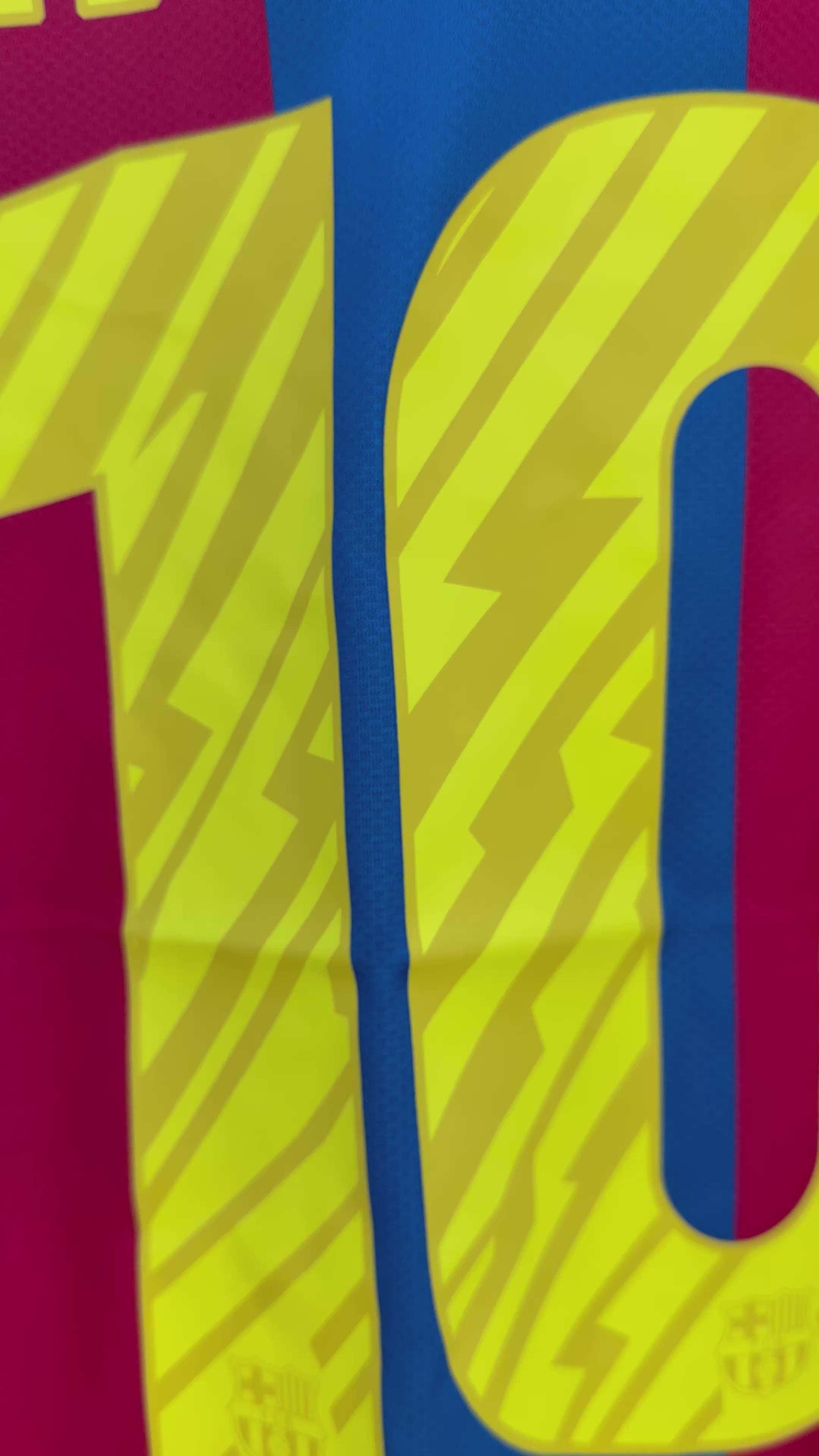 Barcelona 2011 home final jersey