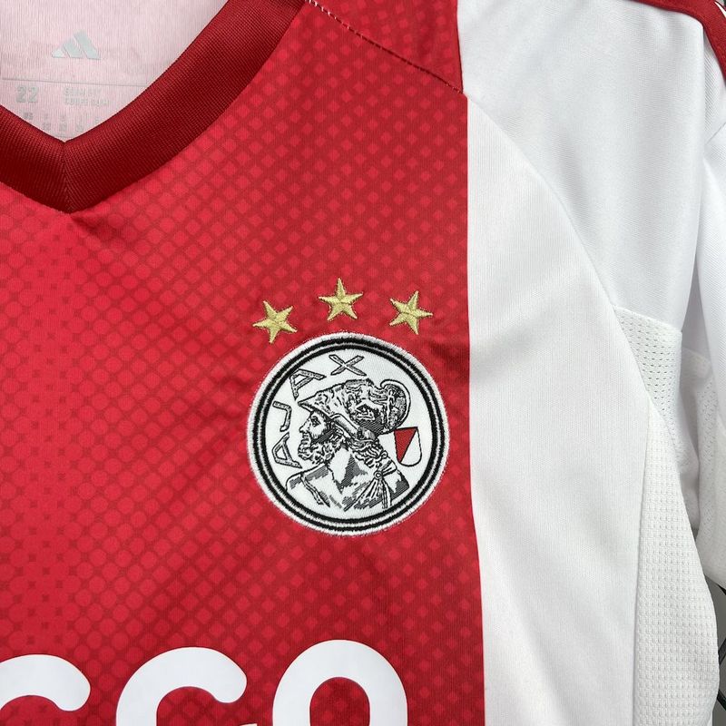 Ajax home 25/26 kids tenue