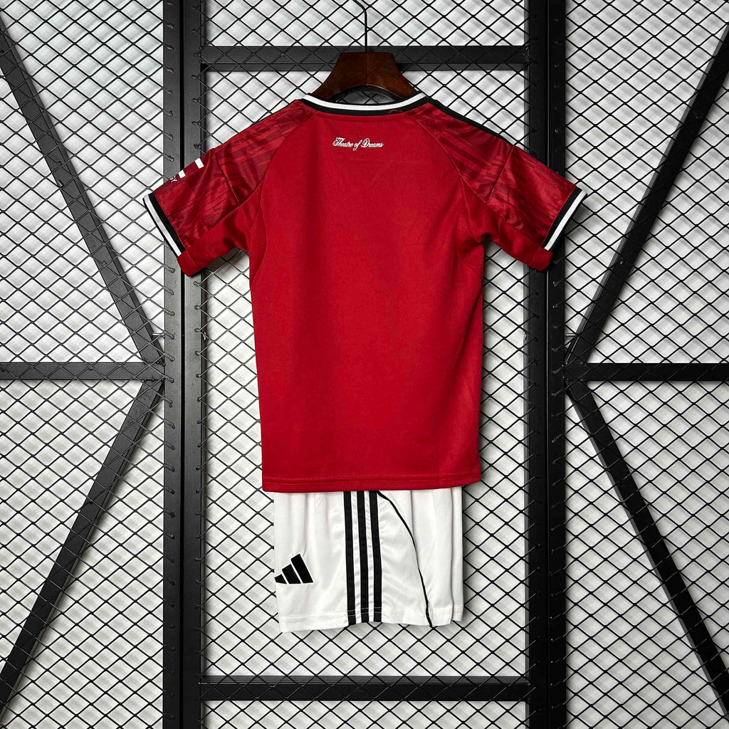 Manchester United home tenue Kids 25/26