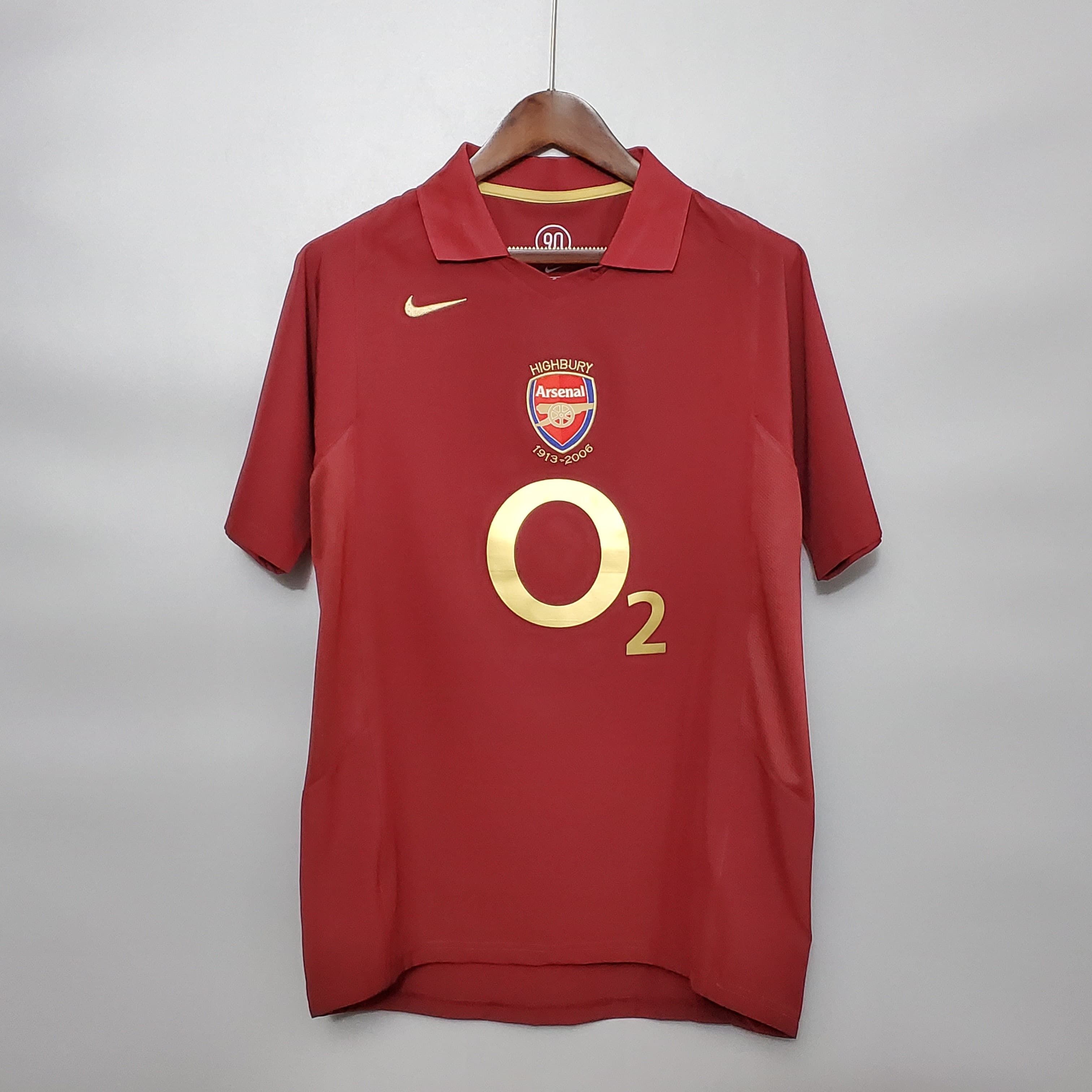 Arsenal home 2006 jersey